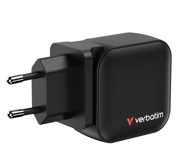 VERBATIM Mini GaN Charger 70W 3 Port US/EU/UK - 1340214 - zdjęcie 3
